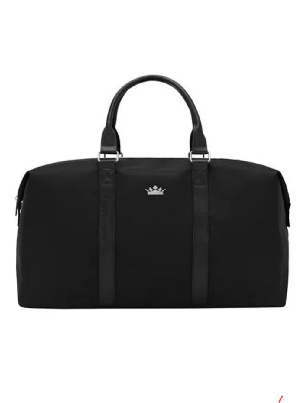 Dolce & Gabbana Beauty Large Black Weekender Duffle Travel Bag with Crown Emblem
